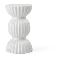 Lyngby Tura Ljusstake 14 cm, Vit