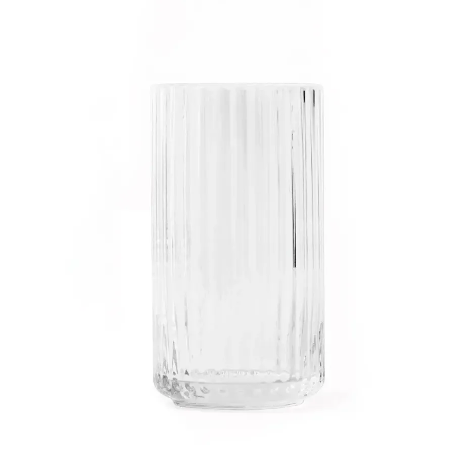 Lyngby vas glas klar, 15 cm