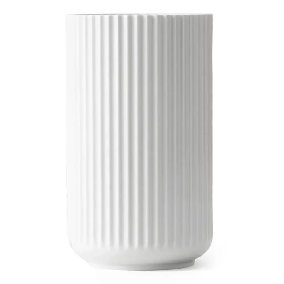 Lyngby vas vit, 25 cm
