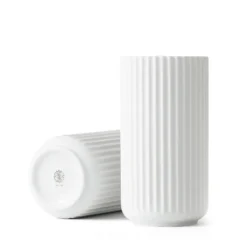 Lyngby vas vit matt, 20 cm