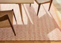 Mahi matta 170x240 cm, Off white-orange