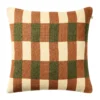 Marari kuddfodral, Apricot Orange-Cactus Green, 50x50 cm