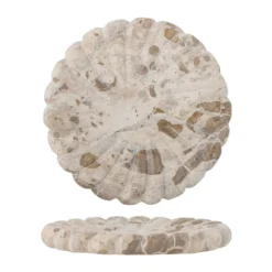 Marlie bricka marmor Ø22,5 cm, Natur