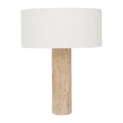 Marmo bordslampa 44 cm, Natural