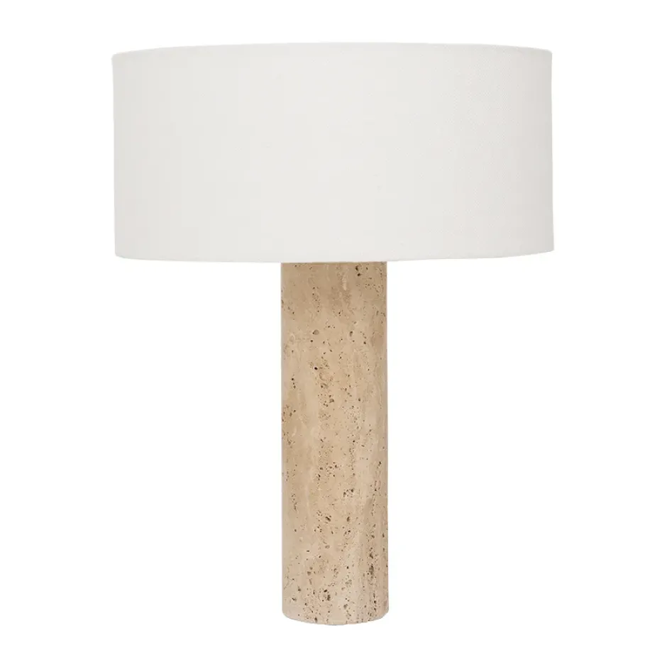 Marmo bordslampa 44 cm, Natural