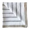 Maya linneservett 50x50 cm, Navy Stripe