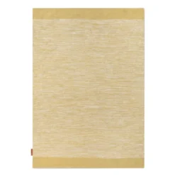 Melange matta 140x200 cm, Dusty yellow