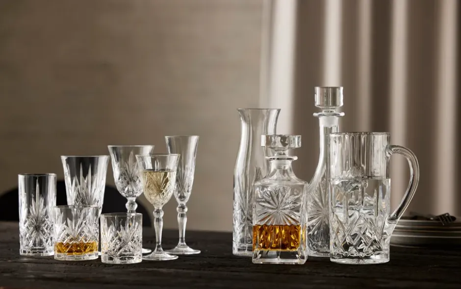 Melodia ölglas 40 cl 4-pack, Kristall