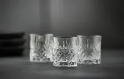 Melodia shotglas 8 cl 6-pack, Clear