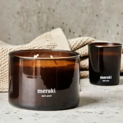 Meraki doftljus, 32 timmar, Dark wood