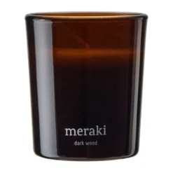 Meraki doftljus 15 timmar 2-pack, Dark wood