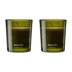 Meraki doftljus 15 timmar 2-pack, Lavender rain