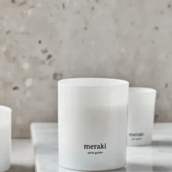 Meraki doftljus, 35 timmar, White garden