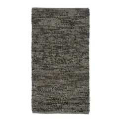 Merino gångmatta, Grey-melange, 80x250 cm