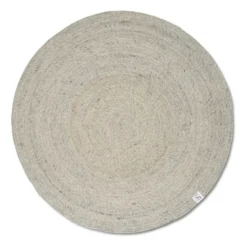 Merino ullmatta rund Ø200 cm, Concrete