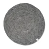 Merino ullmatta rund Ø240 cm, Granit