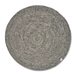 Merino ullmatta rund Ø240 cm, Grey