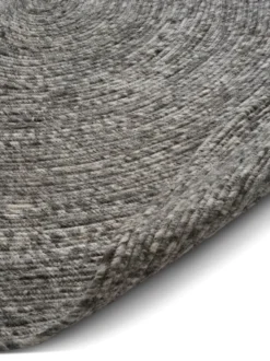 Merino ullmatta rund Ø240 cm, Grey