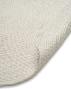 Merino ullmatta rund Ø200 cm, Vit