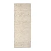Merino ullmatta 80x250 cm, Naturbeige