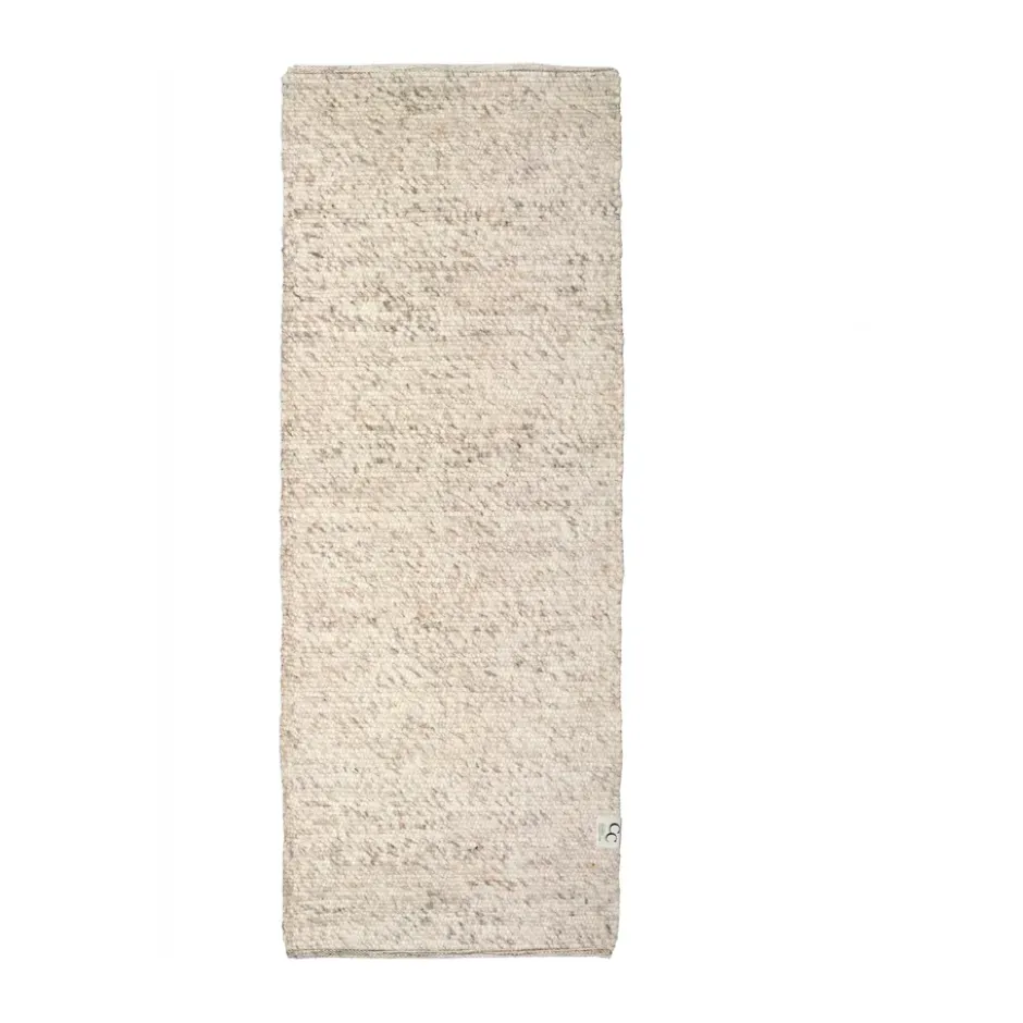 Merino ullmatta 80x250 cm, Naturbeige