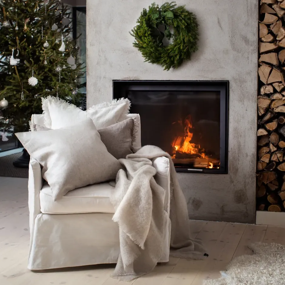 Merlin kuddfodral 50x50 cm, Off-white (vit)