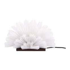 Mezza Snöblomma bordsstjärna, White-coffee