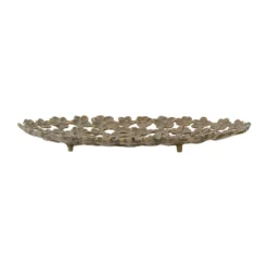Micha dekorationsbricka 25x43,5 cm, Guld