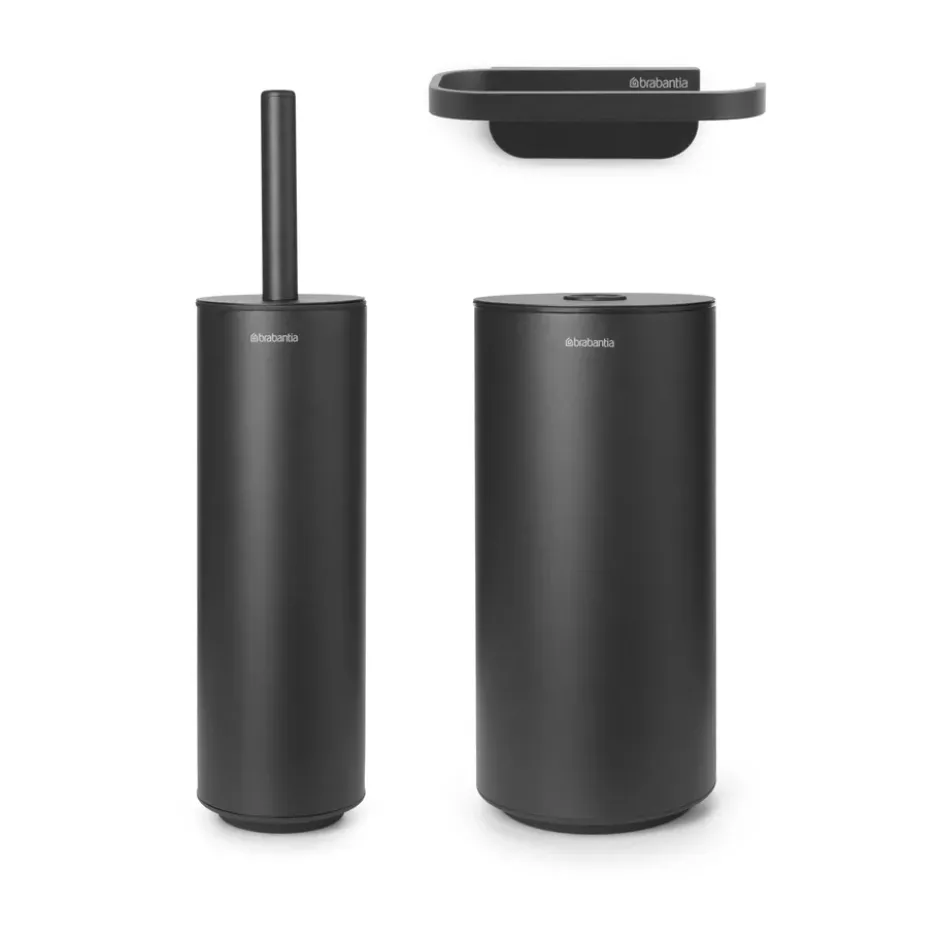 Mindset Toalettset 3 delar, Mineral Infinite Grey