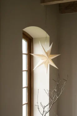 Mira adventsstjärna Ø60 cm, Vit