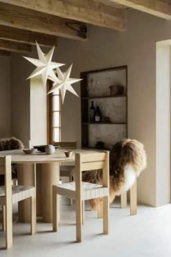 Mira adventsstjärna Ø60 cm, Vit