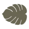 Monstera Leaf Nupo glasunderlägg, Army green