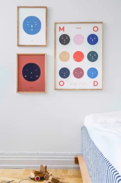 9 Moods poster, 70x100 cm