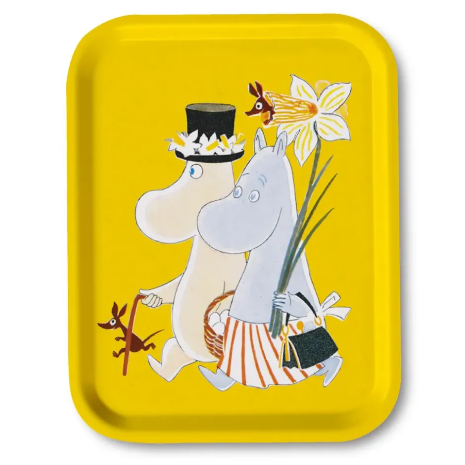 Moomin easter bricka, 27x20 cm