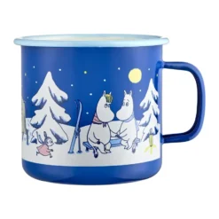 Moomin emaljmugg 80 cl, Starry night