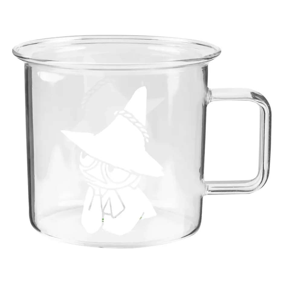Moomin glasmugg klar 35 cl, Snufkin