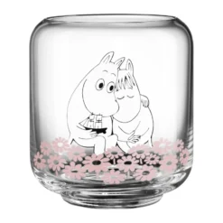 Moomin ljuslykta/vas 10 cm, Together