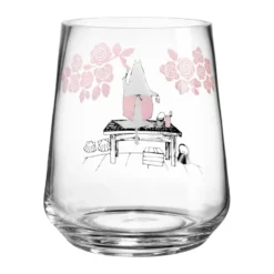 Moomin originals ljuslykta/vas 17,5 cm, Roses