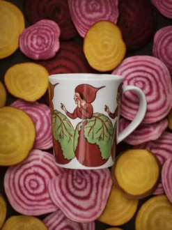 Mrs Beetroot mugg, 28 cl, med handtag