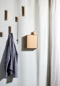 Multi Hooks krok set om 3, Oak