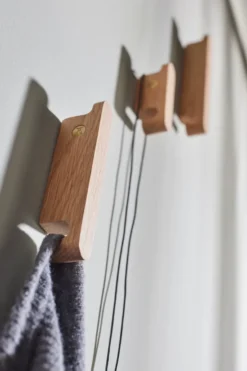 Multi Hooks krok set om 3, Oak