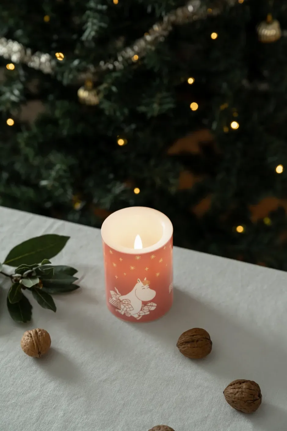 Mumin blockljus LED 10 cm, Gifts