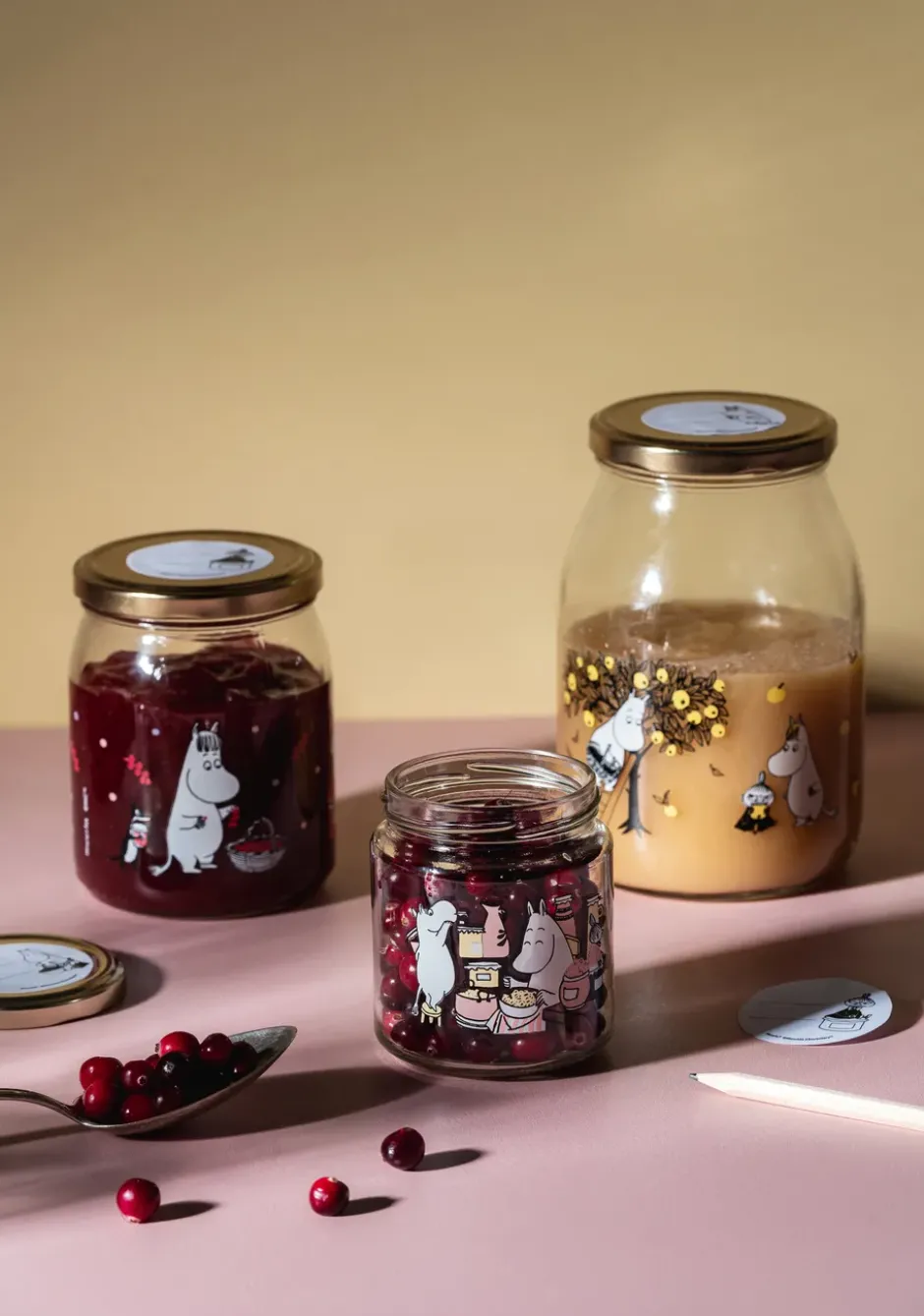 Mumin glasburk 30 cl, Jam