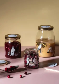 Mumin glasburk 50 cm, Berries