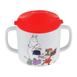 Mumin Lilla My pipmugg 20 cl, Röd