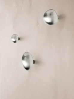 Mushroom krok, Brushed stainless steel
