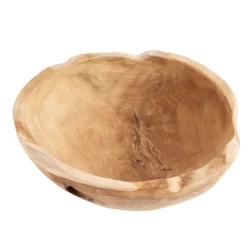 Muubs teak salladsskål 30 cm, Natur