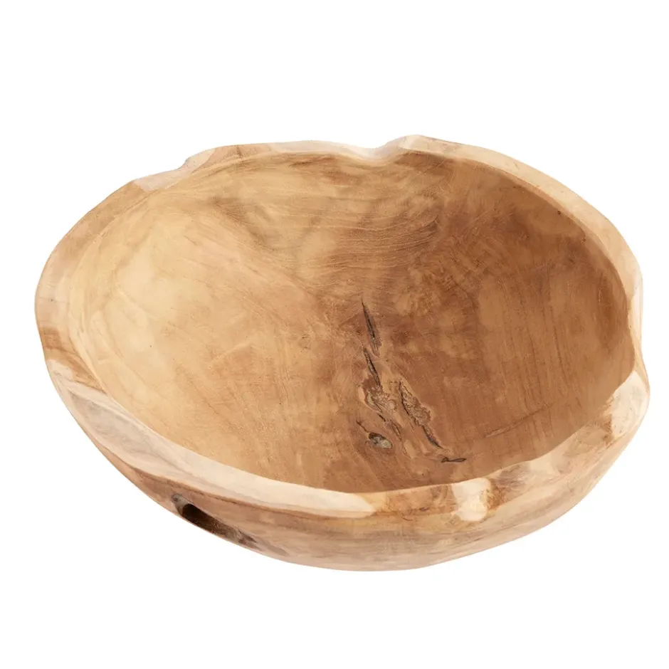 Muubs teak salladsskål 30 cm, Natur