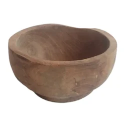 Muubs teak salladsskål 20 cm, Natur