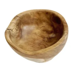 Muubs teak salladsskål 20 cm, Natur